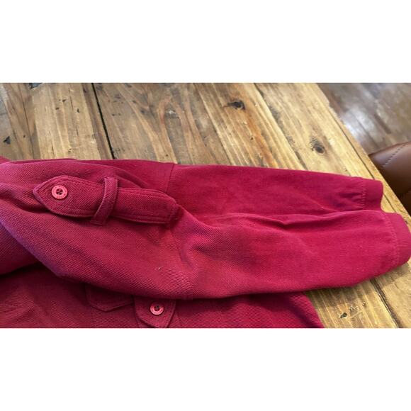 MECCA USA Vintage Polo Shirt Men's XL Red New With Tags Rare - Picture 7 of 8